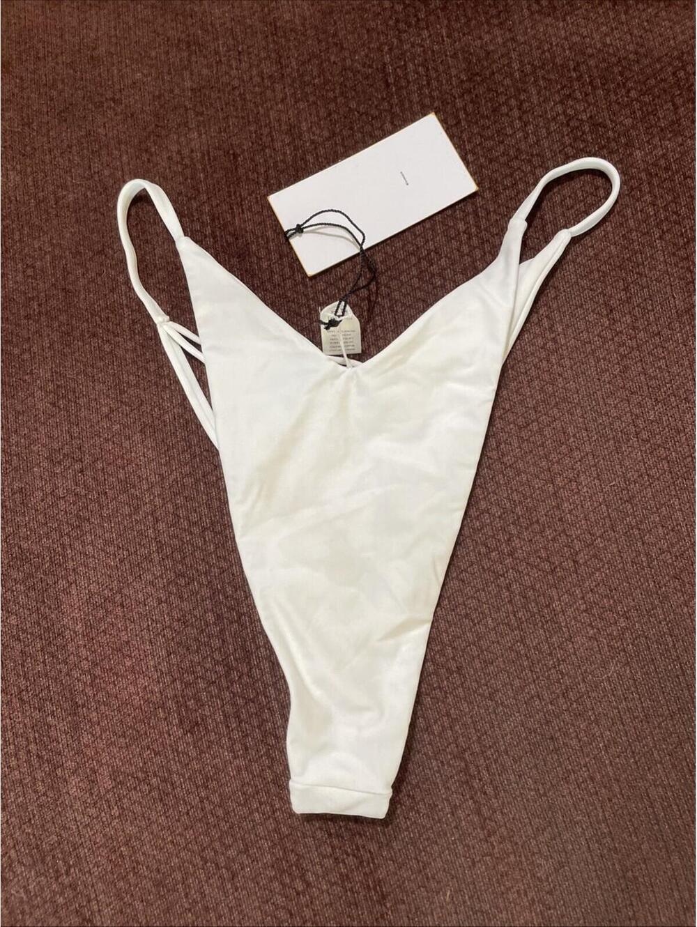 lovewave the Charley Bikini Bottom white size M NWT $78msrp - Picture 8 of 8